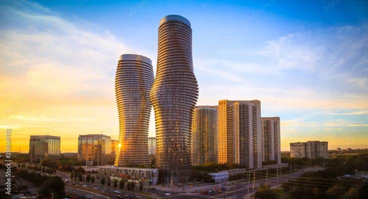 City Centre neighbourhood in Mississauga