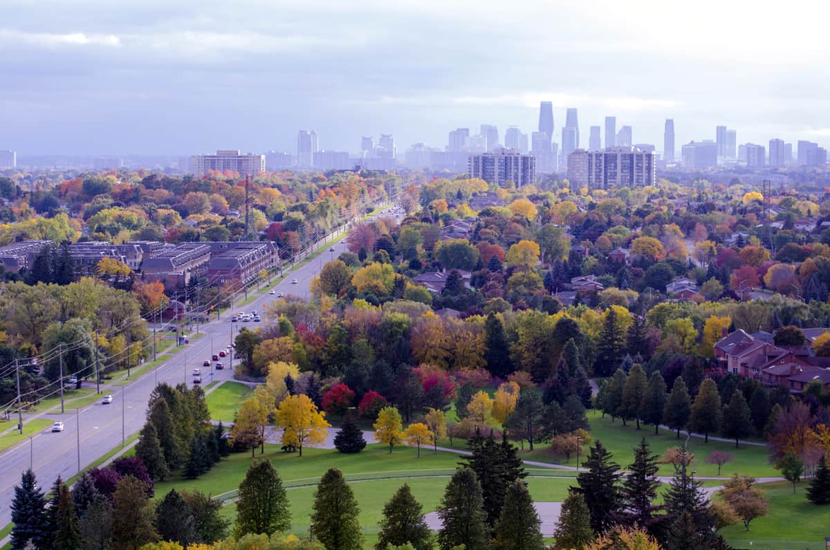 Erin Mills neighbourhood in Mississauga