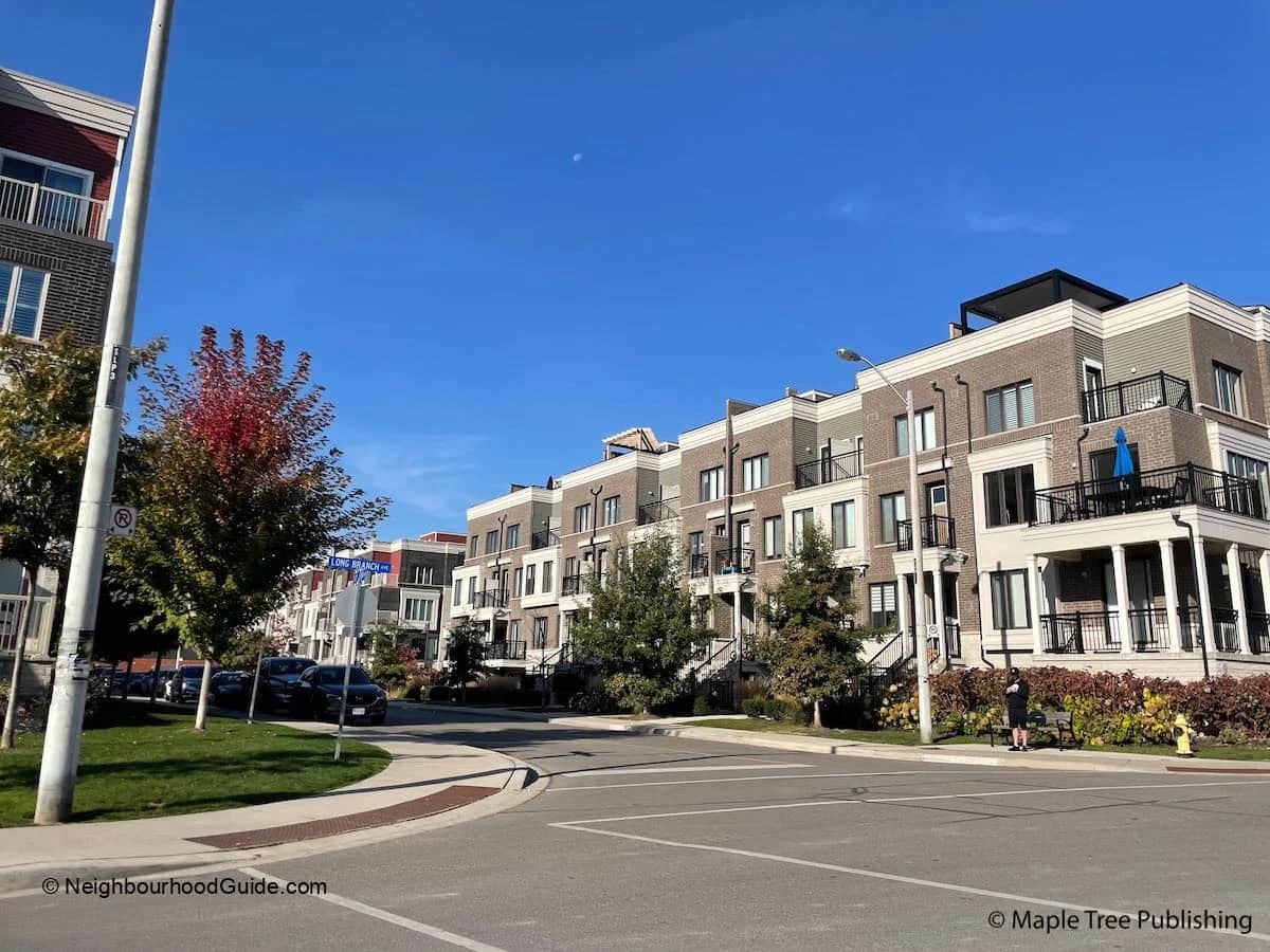 Long Branch neighbourhood in Toronto