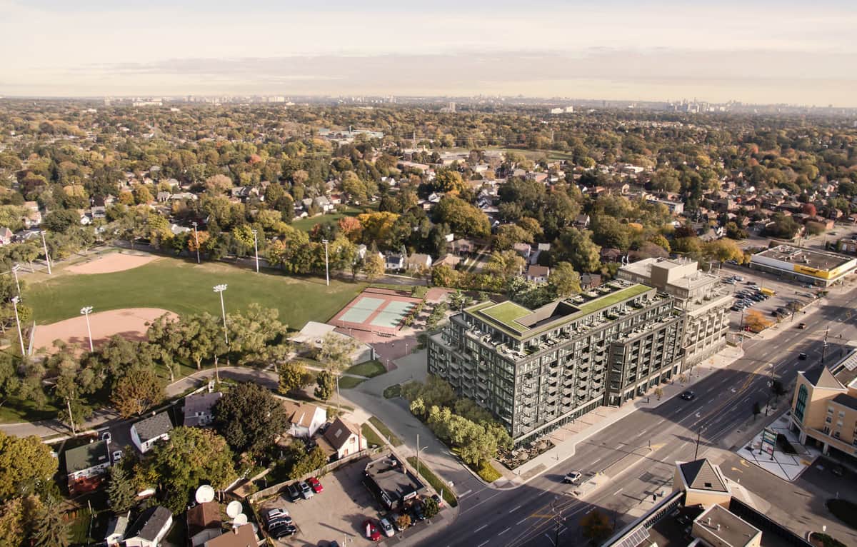 The Queensway neighbourhood in Toronto